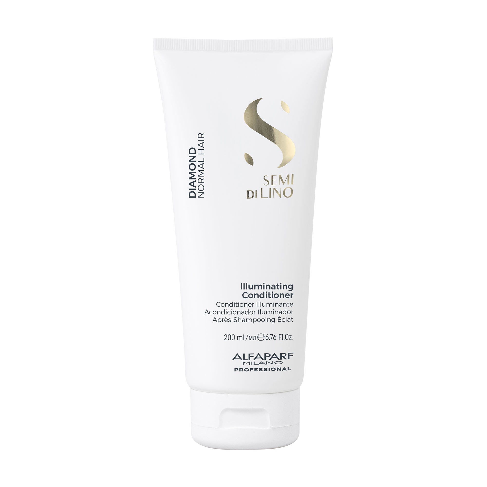 Кондиціонер для блиску волосся Alfaparf Diamond Semi Di Lino Illuminating Conditioner, 200 мл